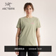 ARC'TERYX始祖鳥(niǎo) SUNNA SPEED BIRD CREW SS 女子 速干短袖T恤 HABITAT/巖灰綠 S