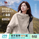 駱駝（CAMEL）外套全地形夾克男女款防風(fēng)防水戶(hù)外服 J35CW1L0032 淺卡其 XL
