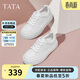 他她（TATA）2025秋女休閑厚底板鞋CD501CM5 白色 37