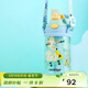 contigo康迪克兒童吸管水杯小發(fā)明家排氣防噴420ml滑板熊熊HBC-GIZ249VP+