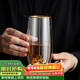 束氏雙層防燙辦公室專(zhuān)用玻璃杯綠茶杯泡茶杯花茶杯高硼硅玻璃茶杯送禮