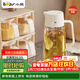 小熊（Bear）油壺 調料瓶抗菌玻璃油瓶醬油瓶600ml 自動(dòng)開(kāi)合不掛油CX-W0058