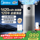 美的（Midea）【紫外線(xiàn)殺菌】無(wú)霧空氣凈化加濕器大容量落地家用臥室靜音孕婦嬰幼鼻炎女生禮物SZK-U12鴻蒙智聯(lián)