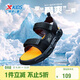 特步（XTEP）兒童童鞋男童夏季網(wǎng)革露趾涼鞋大童沙灘鞋 黑 36碼