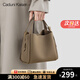 CADUNI KAISER包包女包牛皮手提菜籃子包輕奢斜挎單肩生日禮物高級感送女友老婆 【大象灰】女生實(shí)用走心 品牌小眾百搭時(shí)尚休閑通勤