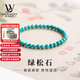 LOUIS WATER收藏級綠松石手串天然原礦高瓷藍綠玉石無(wú)優(yōu)化轉運珠文玩飾品手鏈 收藏級【18-19cm手圍】高瓷綠松石