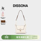 DISSONA迪桑娜女包包包漫步系列小眾設計單肩手提水桶包【禮物】 白色
