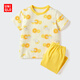 優(yōu)衣庫嬰幼兒寶寶UT Sanrio快干睡衣/短袖起居服嬰兒睡衣484993 47 土黃色 100