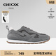 GEOX杰歐適早春男鞋舒適百搭圓頭厚底運動(dòng)低幫時(shí)尚休閑情侶鞋 深灰色 40