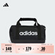 adidas大容量運動(dòng)健身斜挎手拎包男女阿迪達斯官方JE8347 黑色/白色   NS