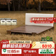 棲作晚秋軟包排骨實(shí)木架雙人大床主臥家具輕奢現代有靠背1.8*2米