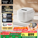 松下（Panasonic）【國家補貼】Xtra零零煲2.0電飯煲0涂層家用電飯鍋4-5人IH無(wú)涂層不銹鋼4升一級能效SR-HFS155-W