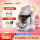袋鼠爸爸（EURO KIDS）安全座椅0-12歲360度旋轉新生兒車(chē)載座椅新國標星途Air海鷗灰