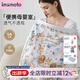 IMOMOTO夏季哺乳巾媽媽外出喂奶巾披肩多功能家用透氣遮擋巾神器 陌上沁蘭 【透氣不透視 雙重防走光】