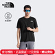 The North Face北面短袖速干T恤男26春夏新款戶(hù)外運動(dòng)吸濕透氣圓領(lǐng)休閑半袖8DG6 JK3/宇宙黑 XL /180/108A