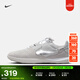 耐克休閑低幫足球鞋秋季抓地耐穿官方NIKE STREETGATO DC8466 005淺煙灰/金屬銀/塵光子色 41
