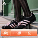 adidas「冰淇淋T頭鞋」VS JOG 2.0薄底運動(dòng)鞋男女阿迪達斯輕運動(dòng)   黑色/淺粉 (推薦女生選小半碼)   38