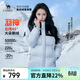 駱駝（CAMEL）【迪麗熱巴同款-羽神PRO】戶(hù)外羽絨服男女同款加厚御寒面包服外套