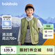 巴拉巴拉童裝秋冬季兒童羽絨馬甲男童背心女童寶寶親子裝保暖輕薄時(shí)尚 軍綠40629 160 cm