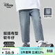 迪士尼寶寶（Disney Baby）男童牛仔褲兒童褲子中大童裝春季休閑百搭舒適直筒長(cháng)褲 淺藍 120
