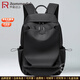 羅梅達爾（Rommedal）新款雙肩包男女防水大容量學(xué)生書(shū)包休閑時(shí)尚電腦包旅行背包 黑色（高44*寬30*厚17）
