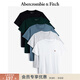 Abercrombie & Fitch經(jīng)典小麋鹿圖案5件組合裝復古百搭短袖T恤25夏季男裝124-4548 多色 S (175/92A)