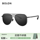 BOLON暴龍眼鏡經(jīng)典飛行員墨鏡男款太陽(yáng)鏡偏光鏡駕駛鏡防曬遮陽(yáng)BL8068 【β鈦鏡腿-偏光】BL8122D11 啞黑框+暗黑水銀鍍膜片