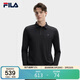 FILA 斐樂(lè )官方男子針織長(cháng)袖POLO衫2026春季新款休閑簡(jiǎn)約基礎上衣