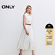 ONLY2025夏季新款純色無(wú)袖翻領(lǐng)蛋糕裙長(cháng)裙連衣裙女|125207037 A06急流白色 M