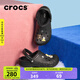 CROCS卡駱馳貝雅暖棉洞洞鞋保暖舒適男女同款休閑鞋棉鞋|205969 黑/黑-060(建議買(mǎi)大一碼) 37 /38(230mm)
