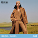 歌莉婭【高智大衣】  全羊羔毛大衣男女同款  11NL6F990 45W卡其 M