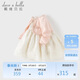 戴維貝拉（DAVE＆BELLA）兒童連衣裙女童小香風(fēng)網(wǎng)紗裙女寶寶裙子春裝