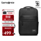 新秀麗（Samsonite）電腦雙肩包背包男書(shū)包商務(wù)時(shí)尚立體大容量送男友老公\TT0 黑色|15.6英寸電腦|凈重0.85kg