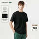LACOSTE法國鱷魚(yú)男裝25秋冬新款字母簽名短袖T恤|TH5931 031/黑色 XL 6