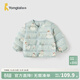 童泰（TONGTAI）嬰兒羽絨服秋冬季寶寶衣服男童女童三防外套兒童休閑外出上衣 藍色 100 cm