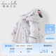 戴維貝拉（DAVE＆BELLA）女童防水透濕棉服秋冬兒童夾棉連帽外套