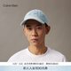 Calvin KleinJeans情侶潮流美式復古運動(dòng)ck刺繡牛仔棒球帽 LHL-牛仔淺藍 均碼 OS