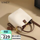 viney牛皮包包女包品牌水桶包輕奢單肩斜挎包生日禮物高級感送女友老婆