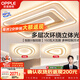 歐普照明（OPPLE）吸頂燈客廳大燈智能LED照明燈具燈飾簡(jiǎn)約現代大氣輕奢套餐1包安裝