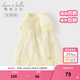 戴維貝拉（DAVE＆BELLA）公主裙女童連衣裙洋氣幼兒寶寶衣服小童網(wǎng)紗裙夏裝新款童裙 月光黃【現貨】 110 cm（建議身高100-110cm）