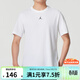 耐克（NIKE）短袖男2025夏季款AJ男裝休閑體恤快干衣圓領(lǐng)半袖透氣T恤男士 FN5830-100 L