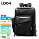 樂(lè )上（LEXON）電腦包雙肩包15.6/16英寸筆記本商務(wù)大容量旅行男士背包書(shū)包黑色