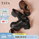 他她（TATA）厚底牛津鞋女增高復古小皮鞋女JK鞋樂(lè )福鞋2026新7OLA1AM6 棕色 39
