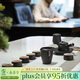 萬(wàn)仟堂（Edenus）高檔茶具套裝 陶瓷中式功夫茶具茶壺茶杯茶杯罐套裝 漢風(fēng)候