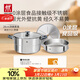 雙立人（ZWILLING）蒸鍋抗黃不銹鋼無(wú)涂層家用湯鍋蒸籠蒸煮兩用燃氣灶通用28cm