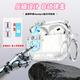 斯幻柯適用AirPodspro3代保護套【彈射鎖扣｜創(chuàng  )意支架｜防摔防刮】蘋(píng)果pro三代藍牙耳機套殼