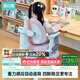 黑白調G6兒童學(xué)習椅寫(xiě)字椅人體工學(xué)追背椅帶腳踏可升降【四腳自動(dòng)追背】