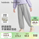 巴拉巴拉balaOne童裝兒童加絨褲子女童運動(dòng)長(cháng)褲2025冬裝保暖208425108004