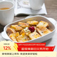 摩登主婦長(cháng)方形陶瓷烤盤(pán)雙耳焗飯盤(pán) 意粉千層面烘焙盤(pán)子 烘焙模具烤箱用
