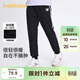 巴拉巴拉童裝女童褲子冬裝中大童加絨長(cháng)褲保暖兒童休閑褲運動(dòng)208424108003